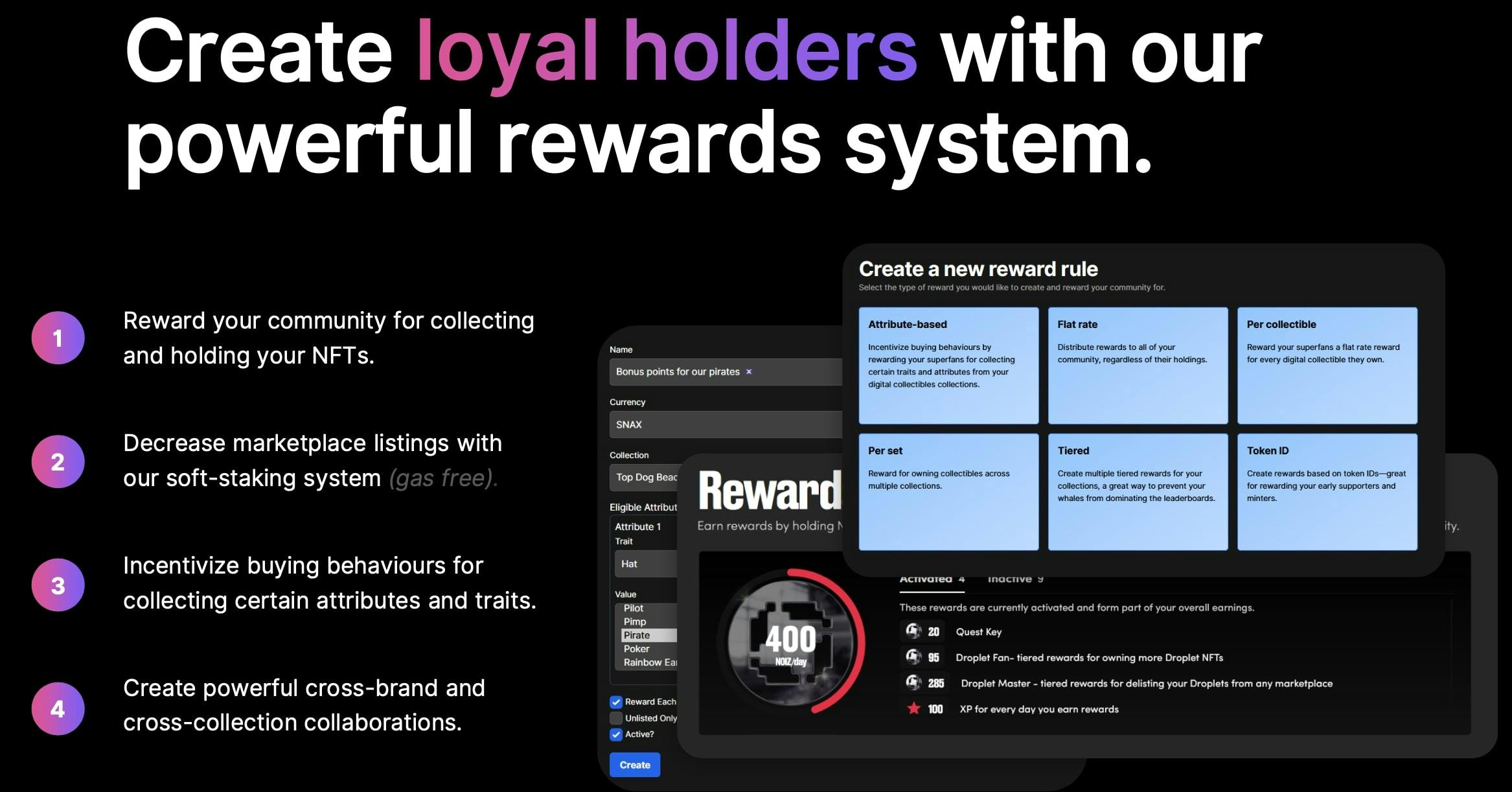 Get rewards
